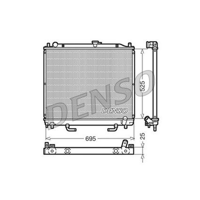 Denso Radiator DRM45015