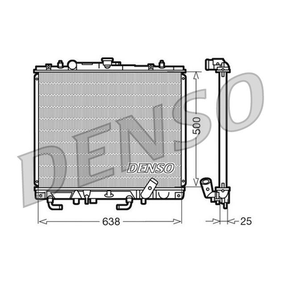 Denso Radiator DRM45016