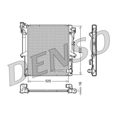 Denso Radiator DRM45018