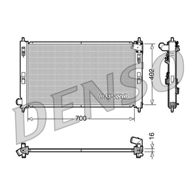 Denso Radiator DRM45023