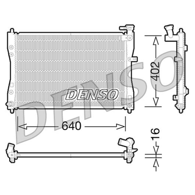Denso Radiator DRM45033