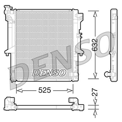 Denso Radiator DRM45034