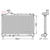 Denso Radiator DRM45042 thumbnail
