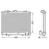 Denso Radiator DRM45049 thumbnail