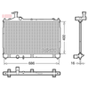 Denso Radiator DRM45056 thumbnail