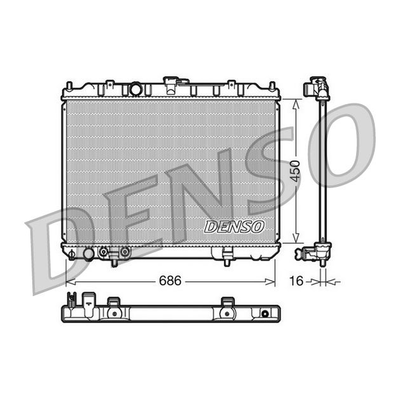 Denso Radiator DRM46005