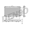 Denso Radiator DRM46011 thumbnail