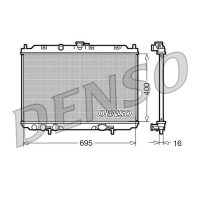 Denso Radiator DRM46013