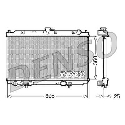 Denso Radiator DRM46014