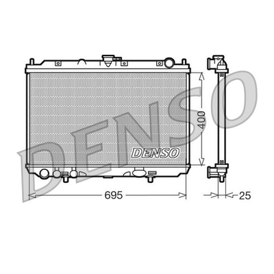Denso Radiator DRM46016