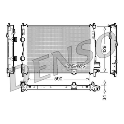 Denso Radiator DRM46018