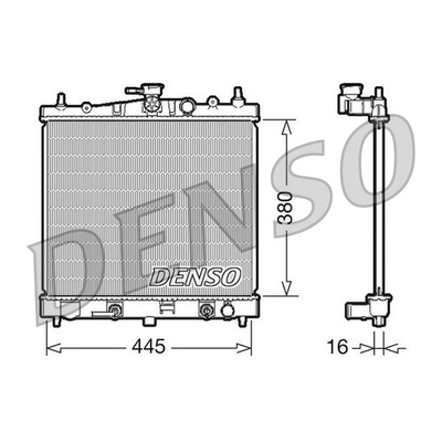 Denso Radiator DRM46021