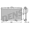 Denso Radiator DRM46024 thumbnail