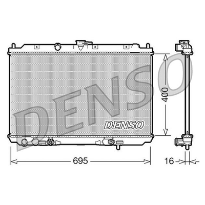 Denso Radiator DRM46026