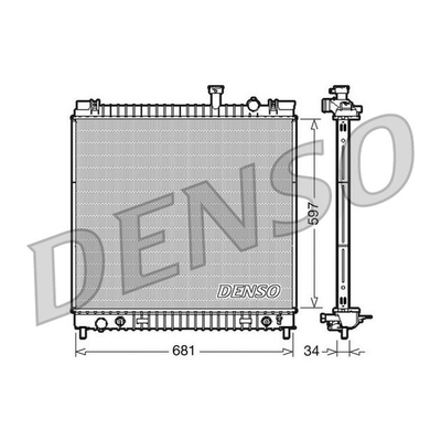Denso Radiator DRM46031