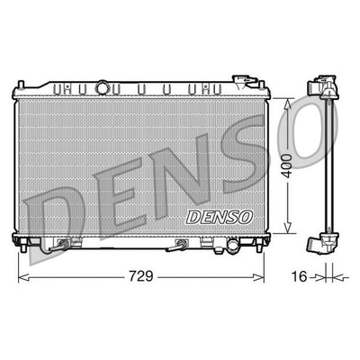 Denso Radiator DRM46033