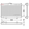Denso Radiator DRM46034 thumbnail