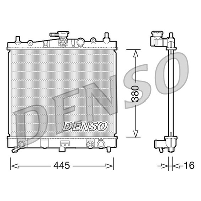Denso Radiator DRM46036