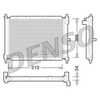 Denso Radiator DRM46038 thumbnail