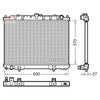 Denso Radiator DRM46039 thumbnail