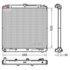 Denso Radiator DRM46041 thumbnail