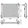 Denso Radiator DRM46043 thumbnail
