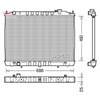 Denso Radiator DRM46050 thumbnail