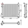 Denso Radiator DRM46061 thumbnail