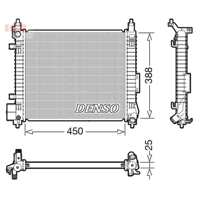 Denso Radiator DRM46061