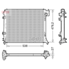 Denso Radiator DRM46064 thumbnail
