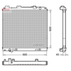 Denso Radiator DRM46068 thumbnail