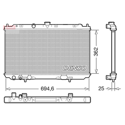 Denso Radiator DRM46073