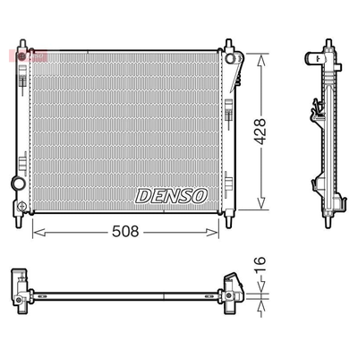 Denso Radiator DRM46075