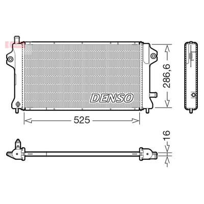 Denso Radiator DRM46077