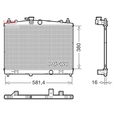 Denso Radiator DRM46079