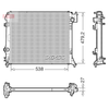 Denso Radiator DRM46080 thumbnail