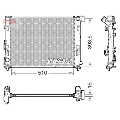 Denso Radiator DRM46103