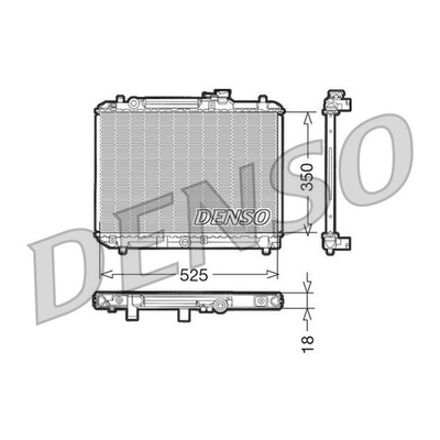 Denso Radiator DRM47001