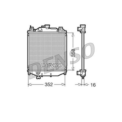 Denso Radiator DRM47005