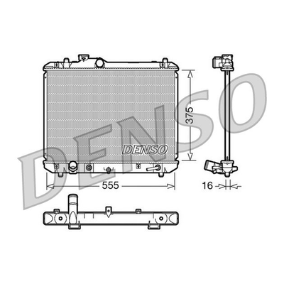 Denso Radiator DRM47007