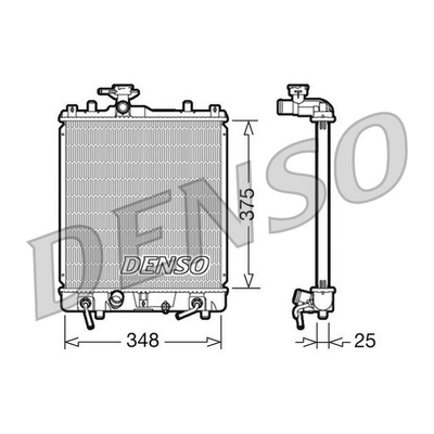 Denso Radiator DRM47009
