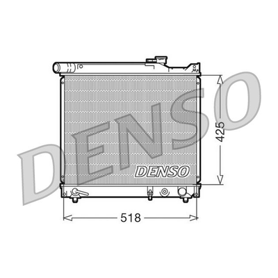 Denso Radiator DRM47012
