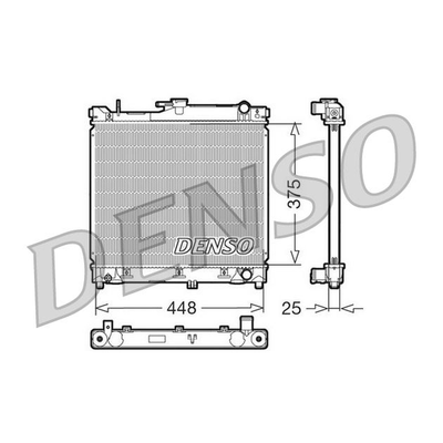 Denso Radiator DRM47014