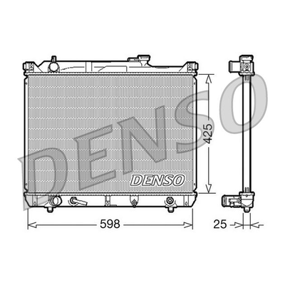 Denso Radiator DRM47021