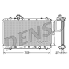 Denso Radiator DRM47025 thumbnail