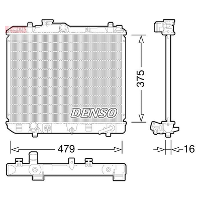 Denso Radiator DRM47028