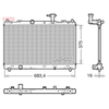 Denso Radiator DRM47038 thumbnail