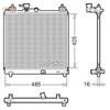 Denso Radiator DRM47042 thumbnail