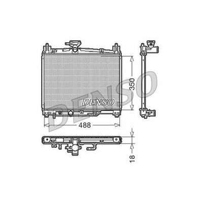 Denso Radiator DRM50002