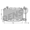 Denso Radiator DRM50022 thumbnail